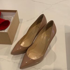 Louboutin Pigalle Plate 100 Patent Size 36